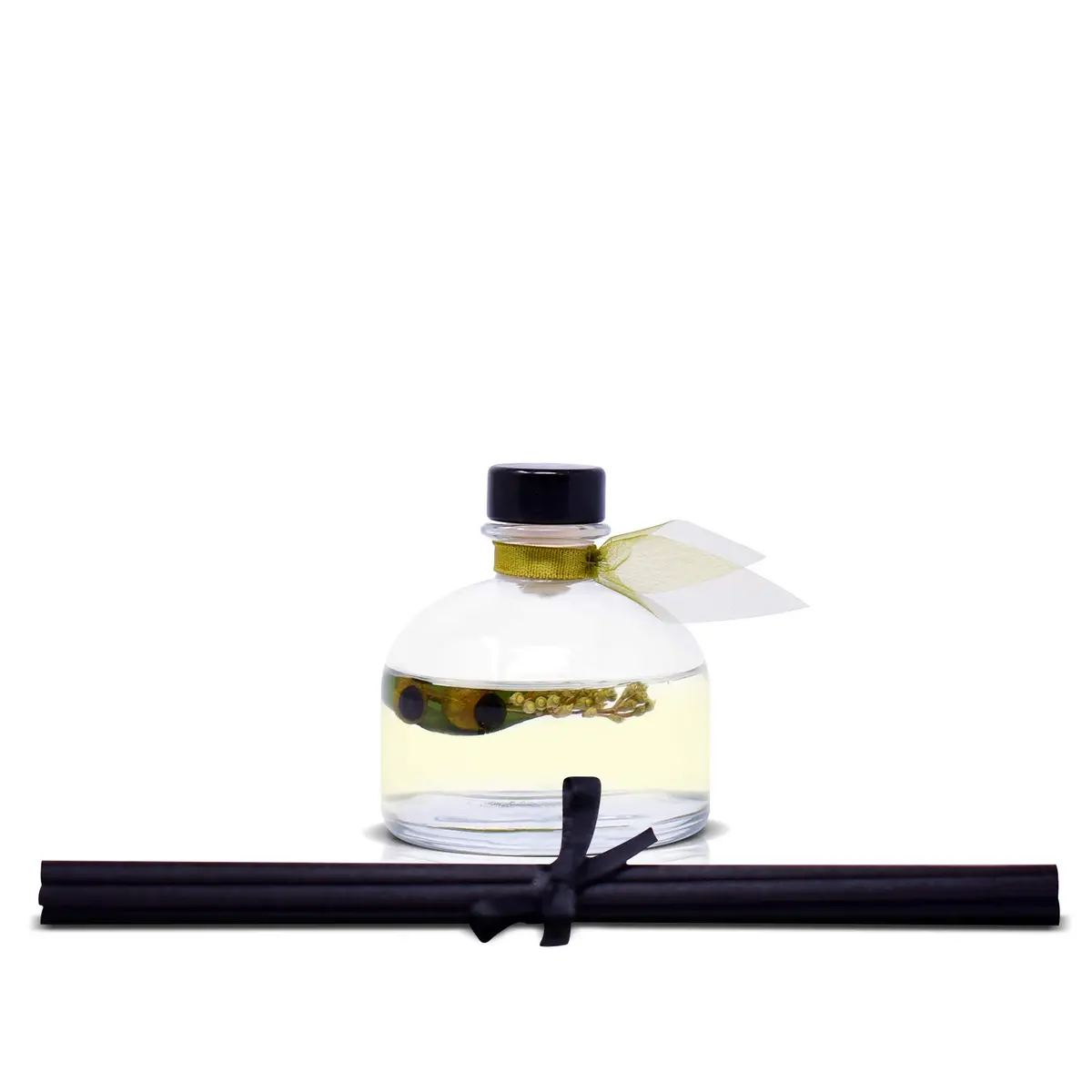 LOVSPA Eucalyptus Reed Diffuser Set 4.5 oz | Revive Fresh Eucalyptus, Sage, Citrus & Mint Scent with Diffuser Sticks - view 5