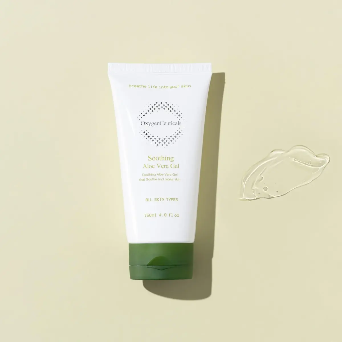 OxygenCeuticals Soothing Aloe Vera Gel 150ml (5.07 fl.oz) | Alcohol-Free Hydration for Face & Body - view 3