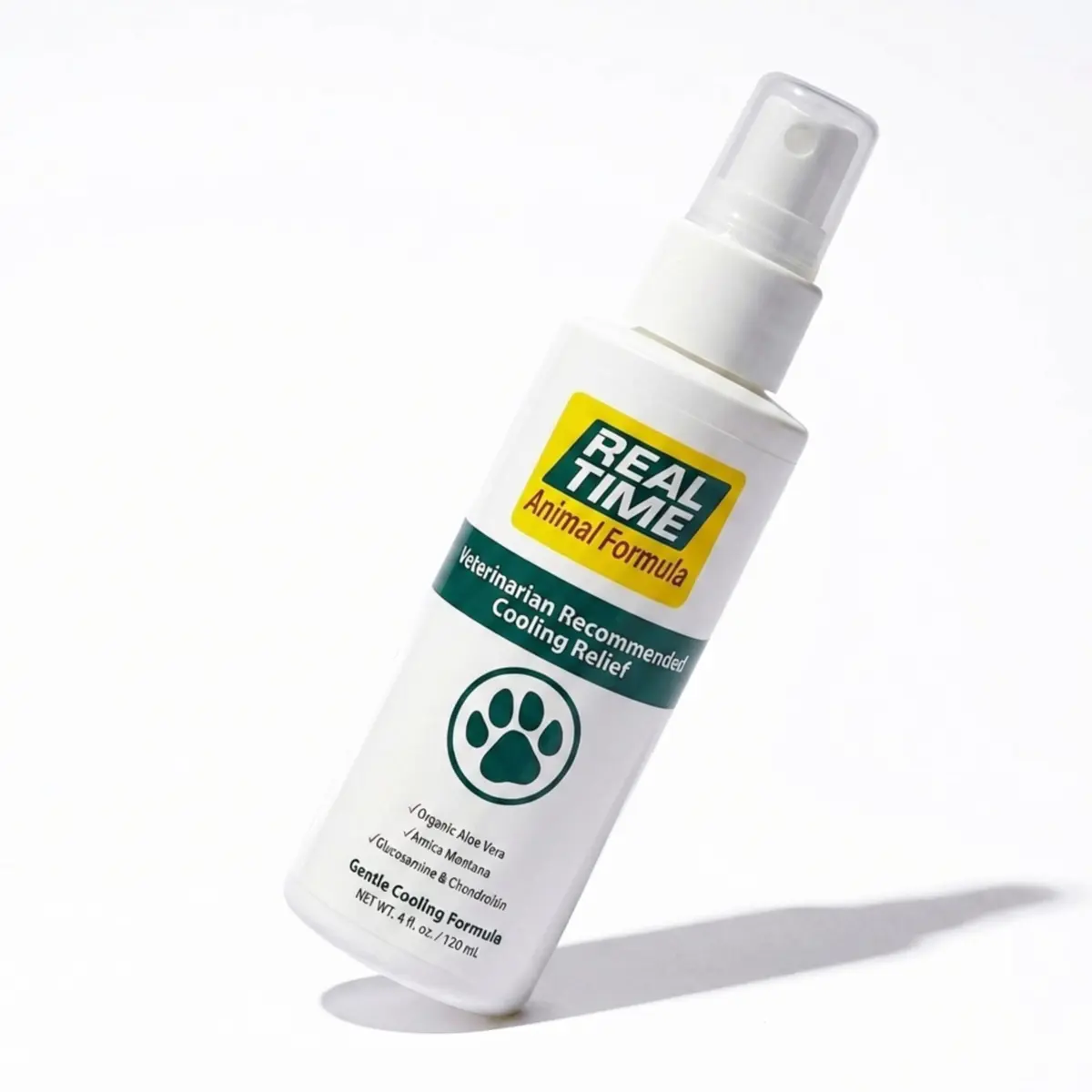 Real Time Pain Relief Pet Formula - 4oz Spray Bottle | Vet Recommended Relief for Pets - main product image