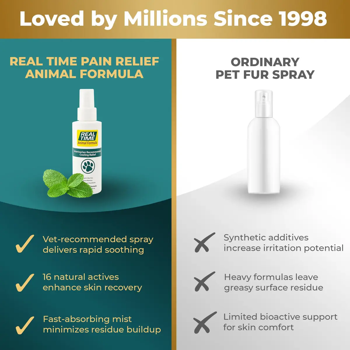 Real Time Pain Relief Pet Formula - 4oz Spray Bottle | Vet Recommended Relief for Pets - view 6