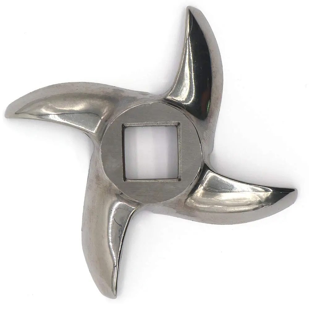 VTurboWay #22 Meat Grinder Blade 74mm (2.9") Stainless Steel Knife Cutter | Fits Most #22 Grinders - main product image