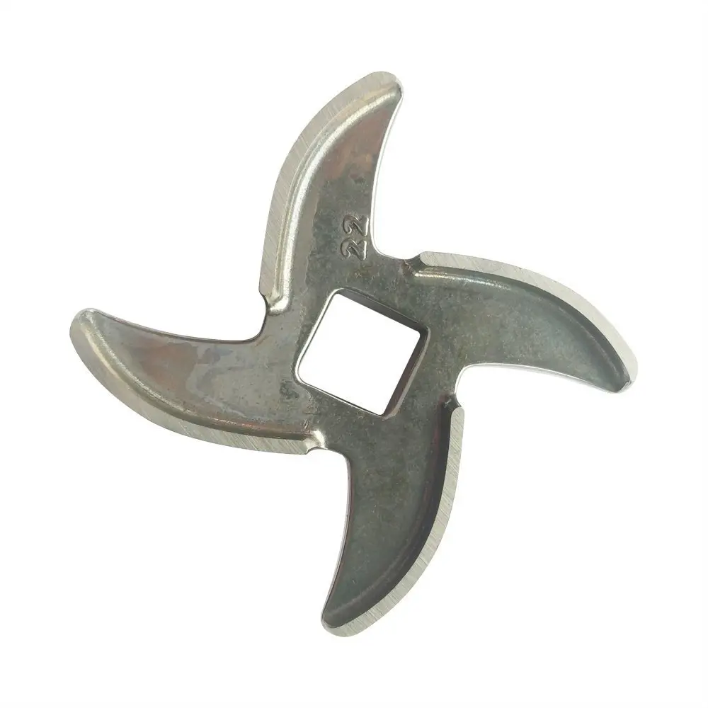 VTurboWay #22 Meat Grinder Blade 74mm (2.9") Stainless Steel Knife Cutter | Fits Most #22 Grinders - view 5