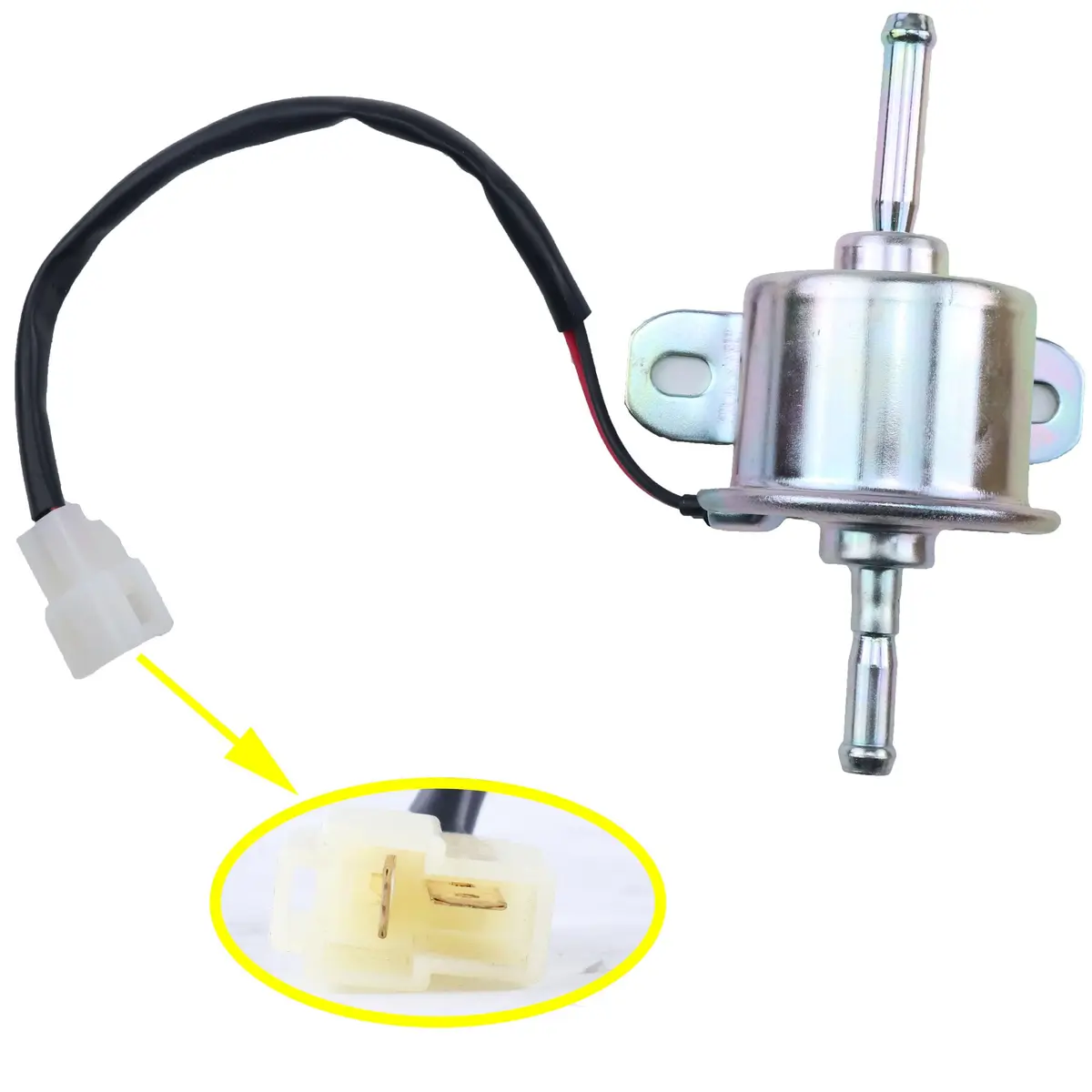 JEENDA 12V Fuel Pump 49040-2065 for Kawasaki Engines | Metal - view 3