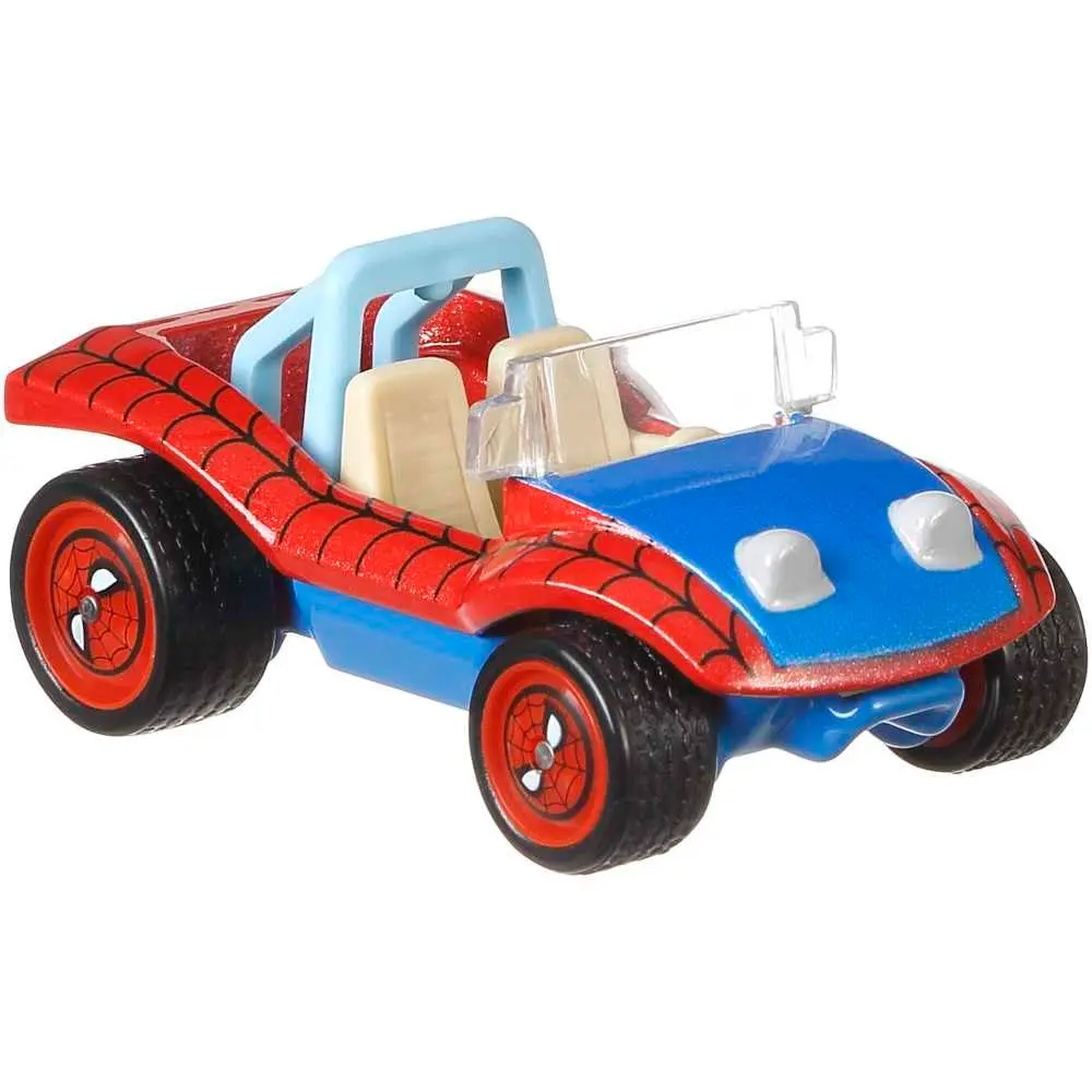Hot Wheels Spider-Mobile Vehicle, 1:64 Scale | Iconic Media Vehicle Replica for Collectors - view 2