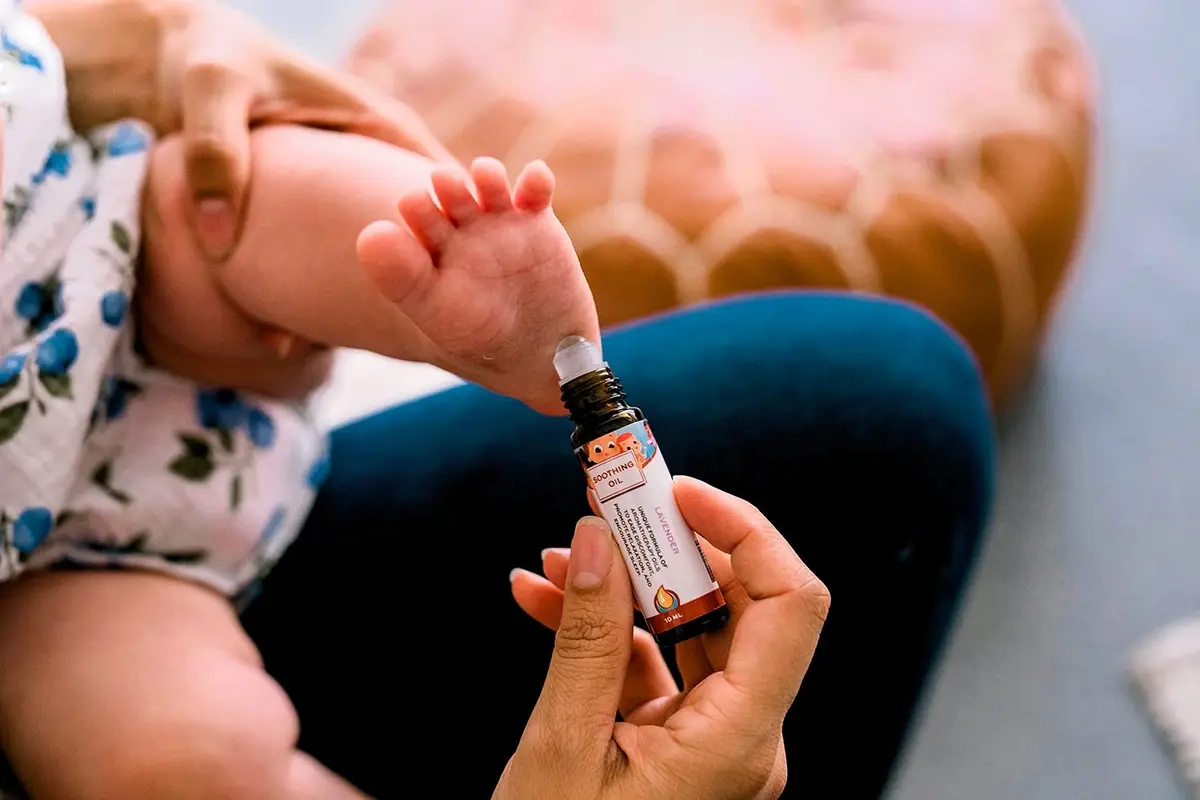 Punkin Butt Mandarin Soothing Oil 1 Fl Oz | Natural Relaxation for Infants - view 4
