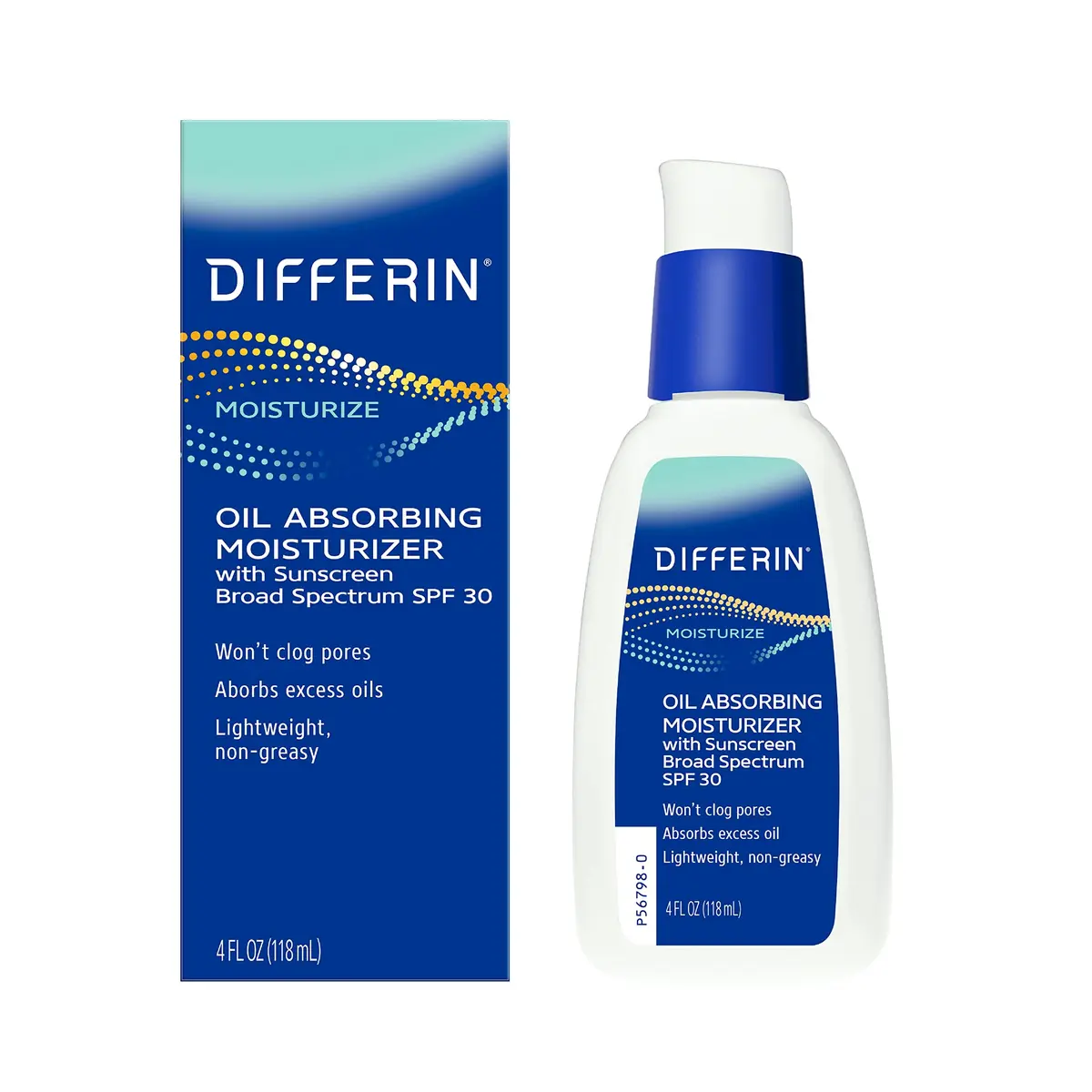 Differin Oil Absorbing Moisturizer with SPF 30, Gentle Skin Care for Acne Prone Sensitive Skin, 113g (4 Oz) - view 3
