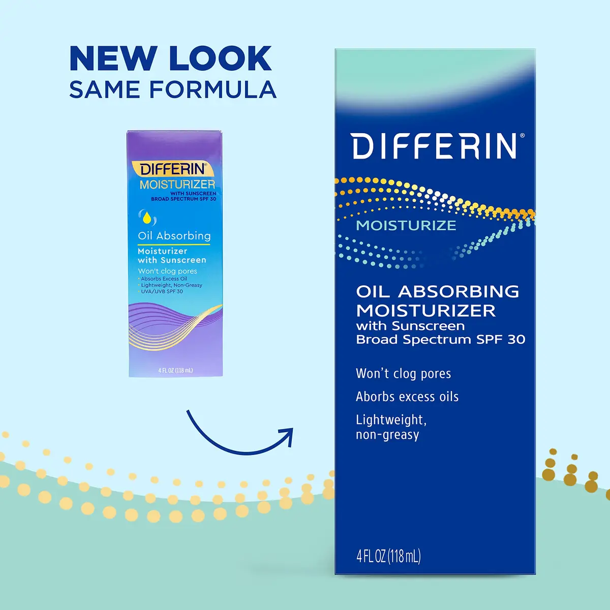 Differin Oil Absorbing Moisturizer with SPF 30, Gentle Skin Care for Acne Prone Sensitive Skin, 113g (4 Oz) - view 6