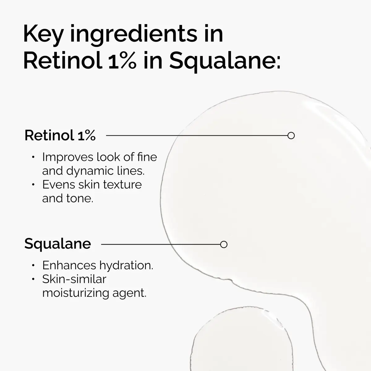 The Ordinary Retinol 1% in Squalane Serum 30ml (1 Fl Oz) | Targets Fine Lines & Skin Texture - view 2