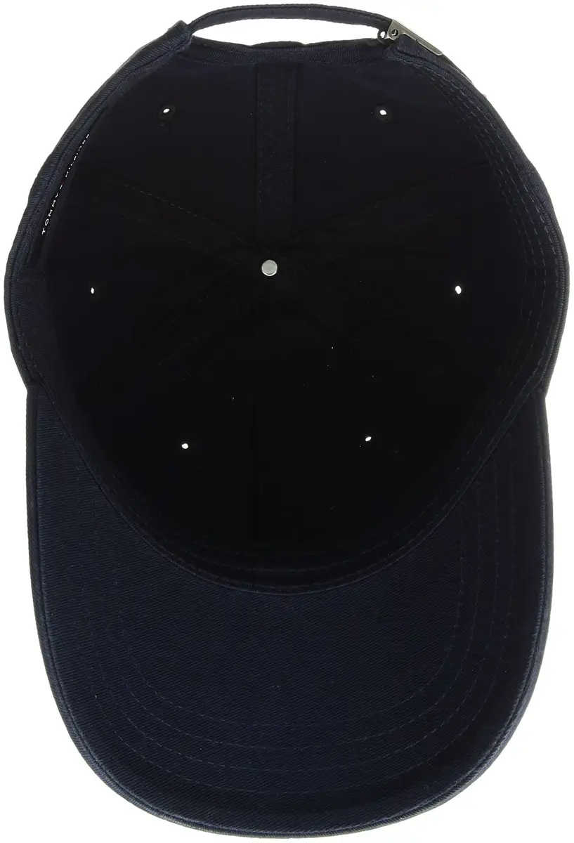 Tommy Hilfiger Dad Hat Billy Corner Flag Cap Hat, Navy Blazer, O/S | Classic Cotton Baseball Cap - view 2