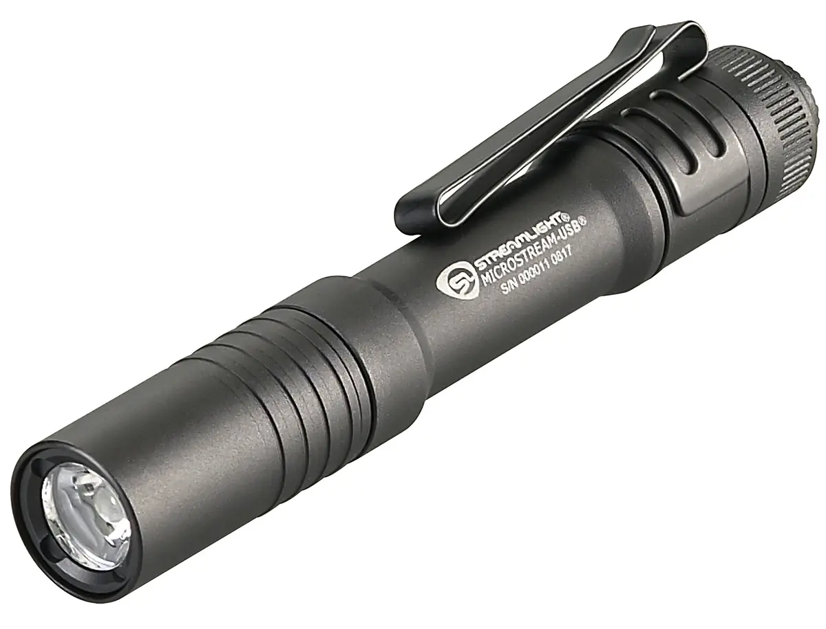 Streamlight MicroStream USB Rechargeable LED Flashlight 250 Lumens | Compact, Durable & Water-Resistant - main product image