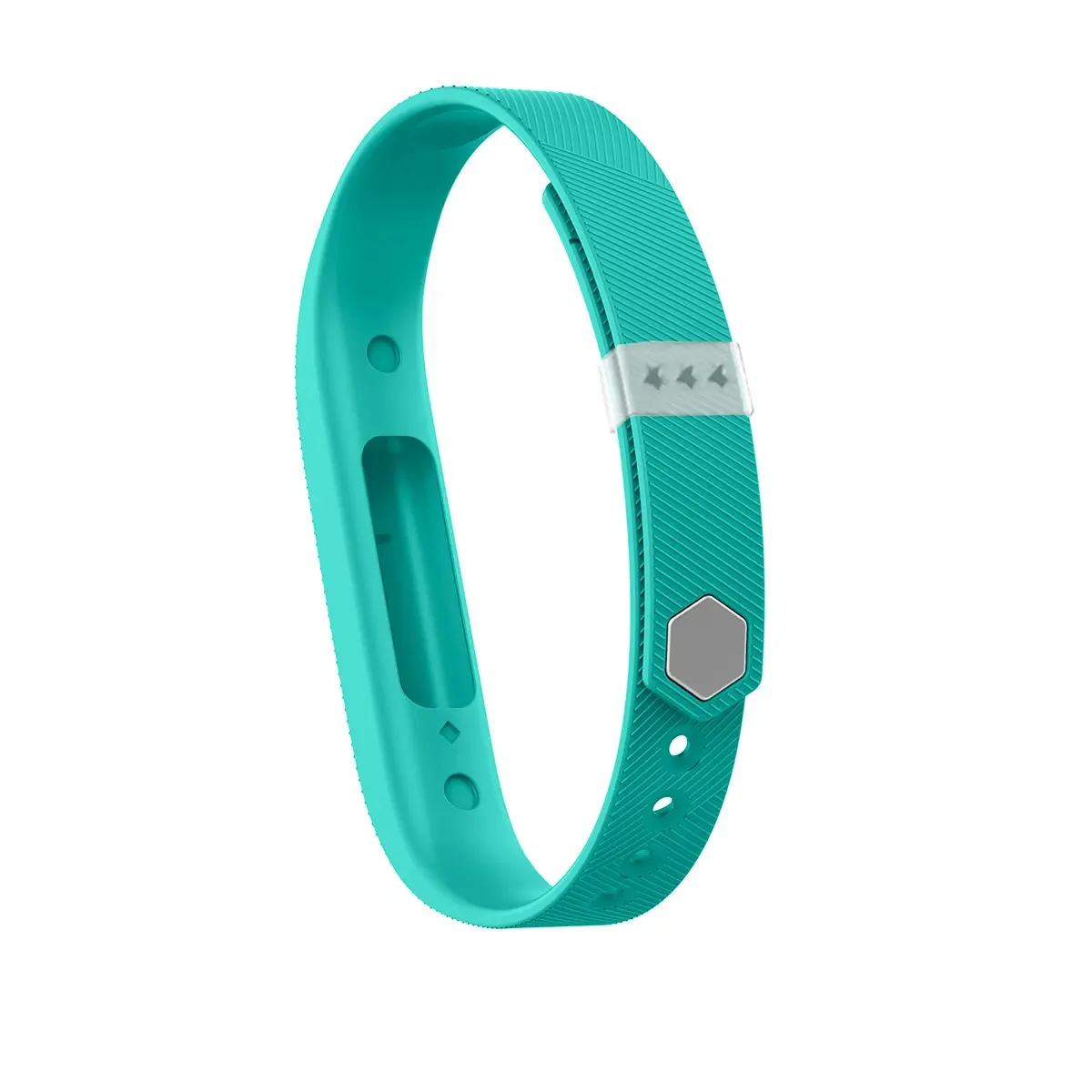 AIUNIT Compatible Flex 2 Band | Small Adjustable Sport Wristband in Teal - view 2