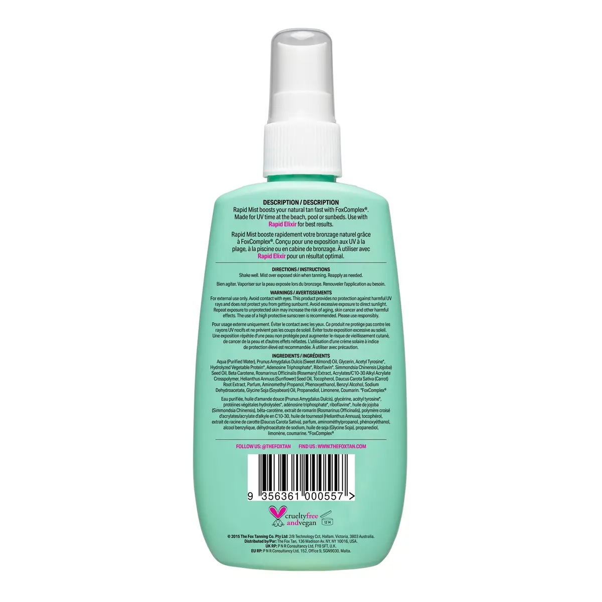 The Fox Tan The Originals Bundle 120mL | Deep & Dark Tan Accelerators, Vegan & Cruelty-Free - view 8