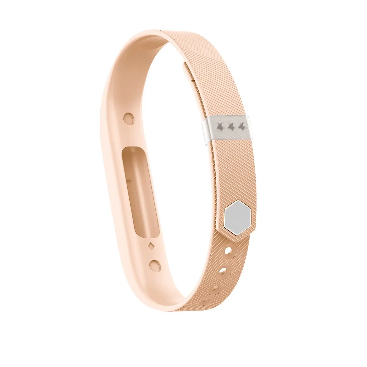 AIUNIT Pink Watch Band Small | Adjustable Sport Fitness Wristband for Flex 2 - view 2