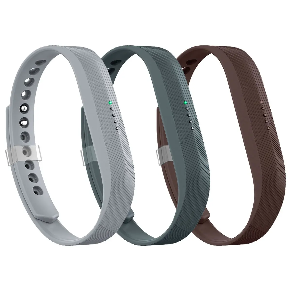 AIUNIT Flex 2 Replacement Band 3 Pack | Sport & Fitness Wristbands for Men Women - main product image