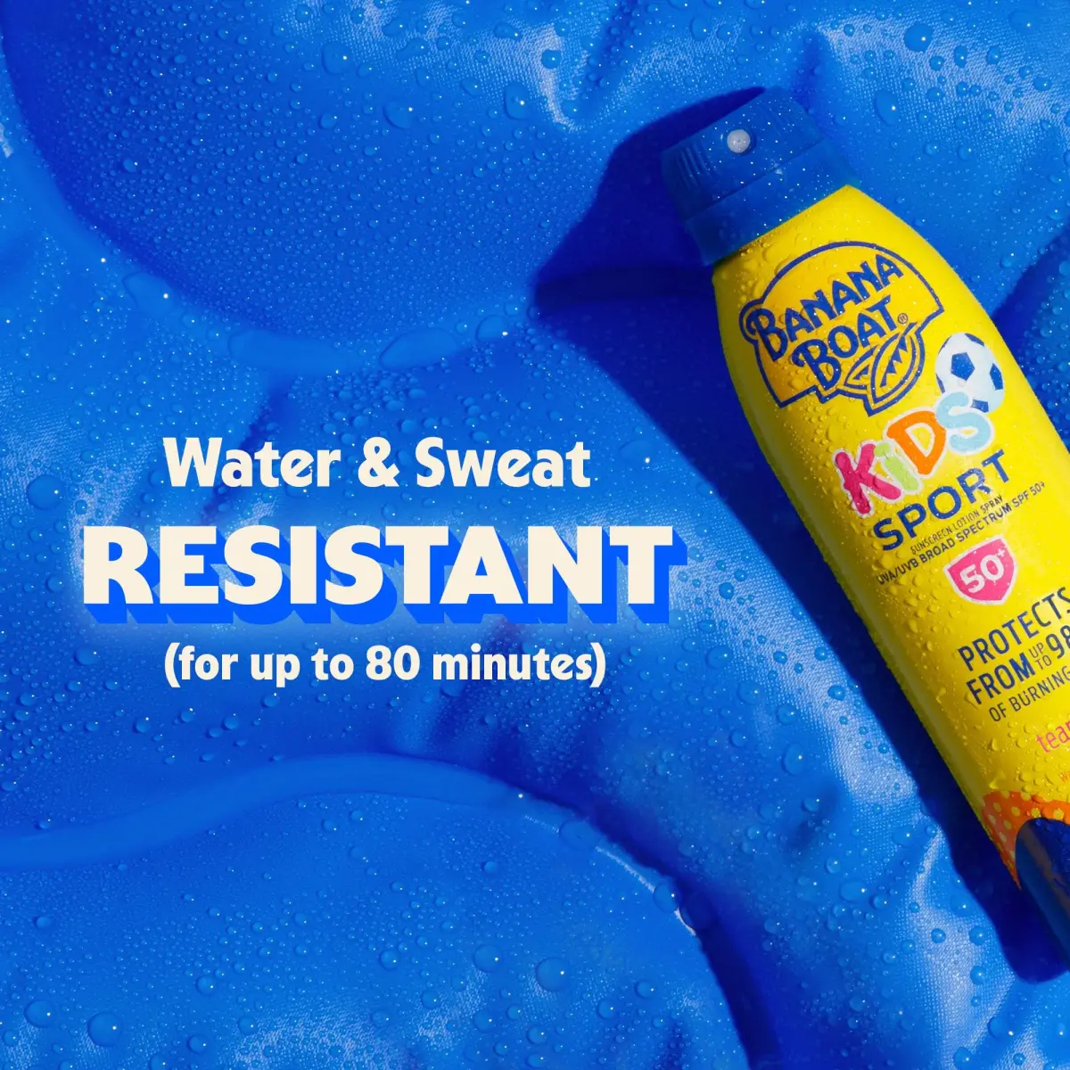 Banana Boat Sport Kids Sunscreen Spray SPF 50 Twin Pack | Tear-Free & Sting-Free Protection for Sensitive Skin - view 7