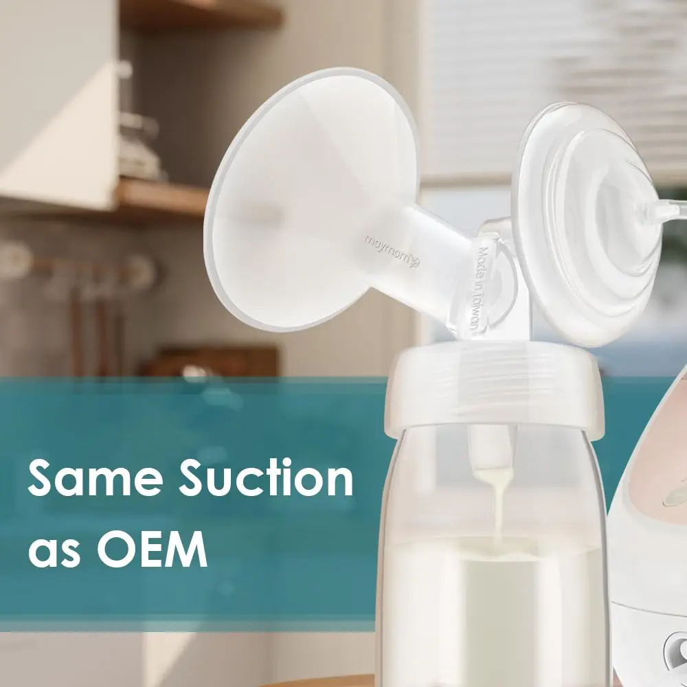 Maymom 21mm Flange for Spectra S1/S2/9 Plus Breastpump | BPA-Free Plastic, Hypoallergenic - view 8
