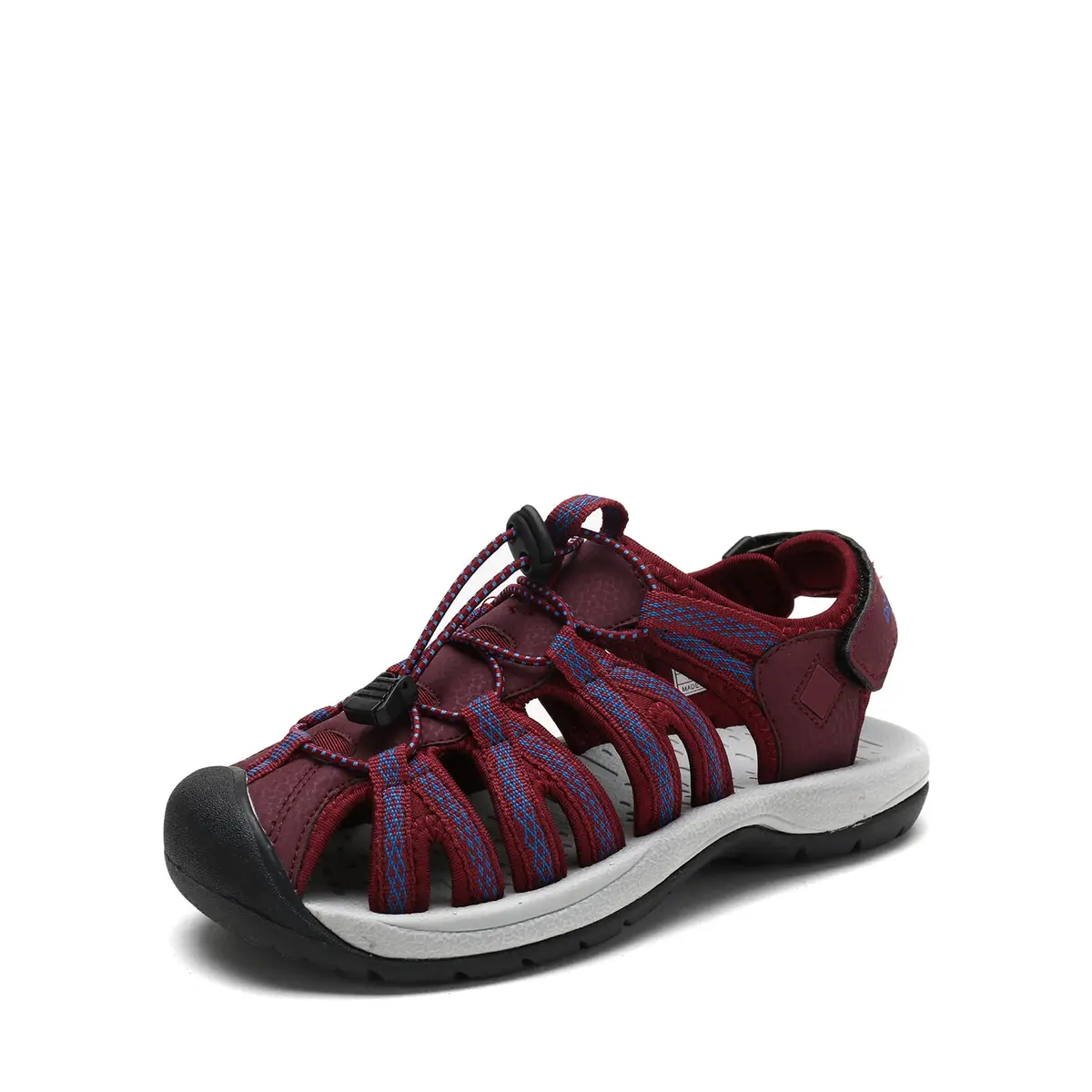 DREAM PAIRS Women's Closed Toe Sport Athletic Sandals 2.5cm (1" Heel) | Fuchsia, Size 9 - main product image