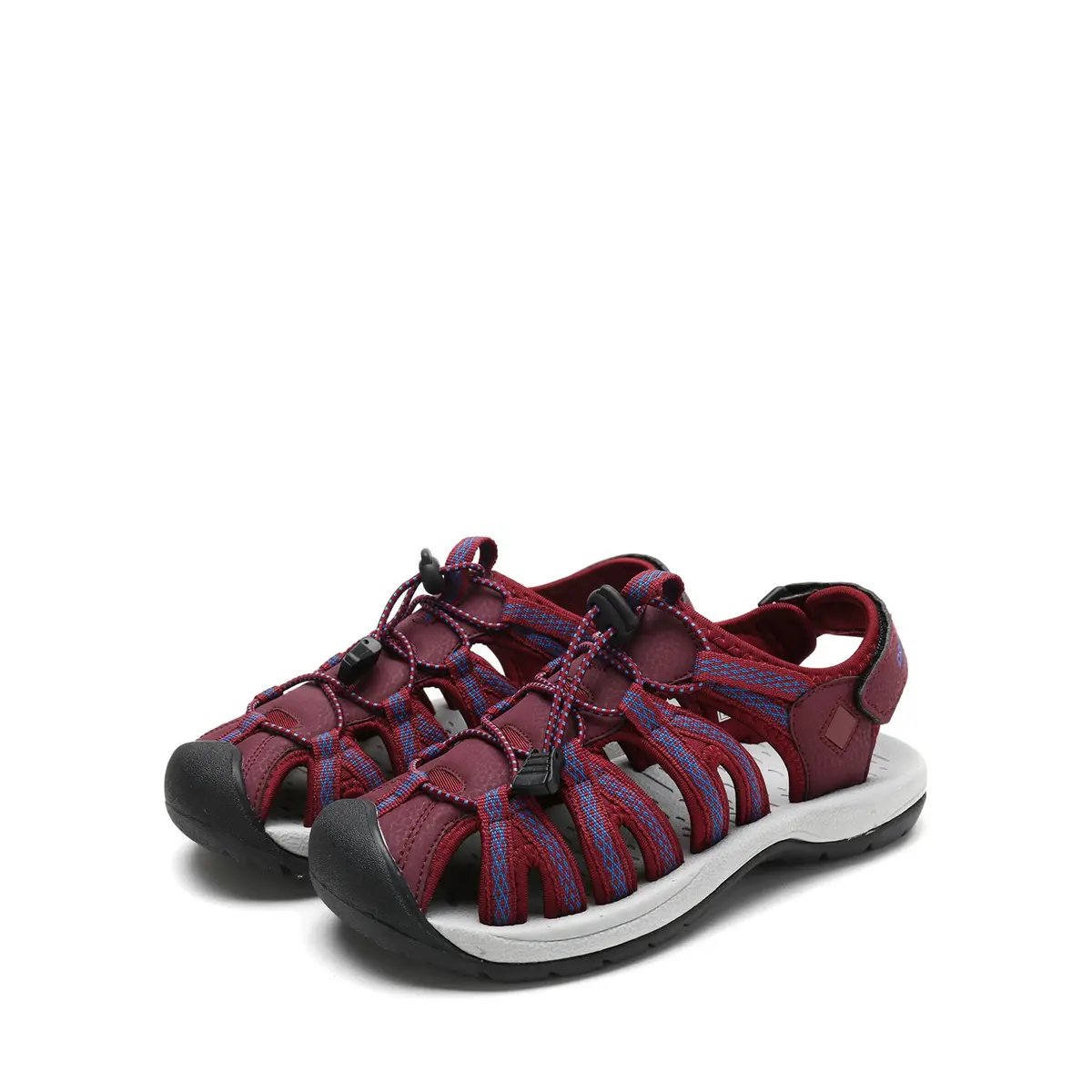 DREAM PAIRS Women's Closed Toe Sport Athletic Sandals 2.5cm (1" Heel) | Fuchsia, Size 9 - view 6