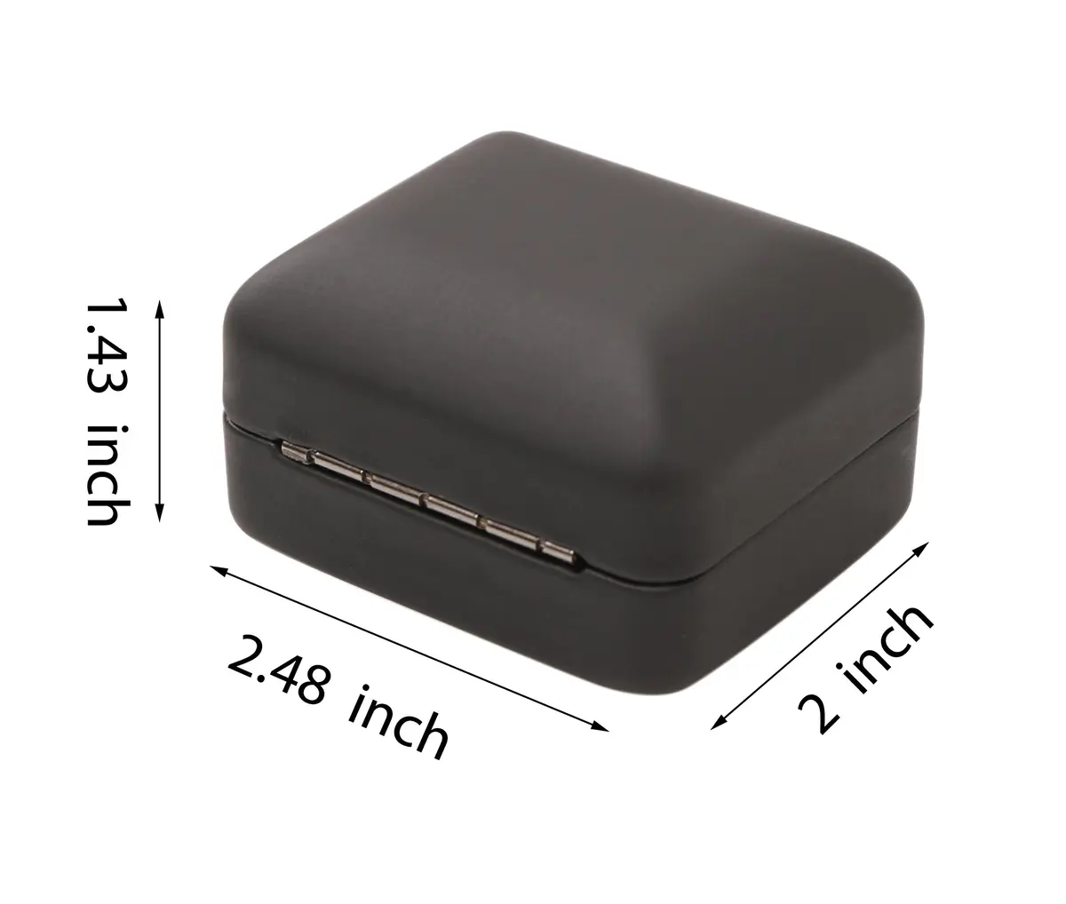 Omeet LED Mini Ring Box with Velvet Lining & Spotlight | Proposal, Engagement, Wedding - view 2
