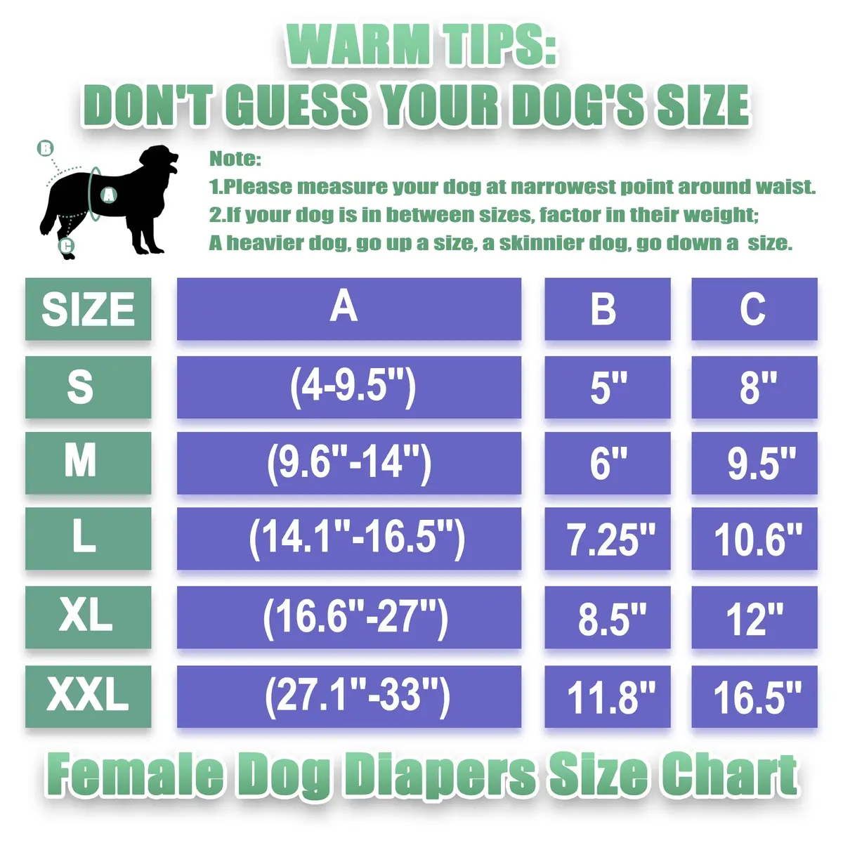 wegreeco Female Dog Diapers Medium | Reusable & Stylish Pattern for Incontinence & Heat - view 2