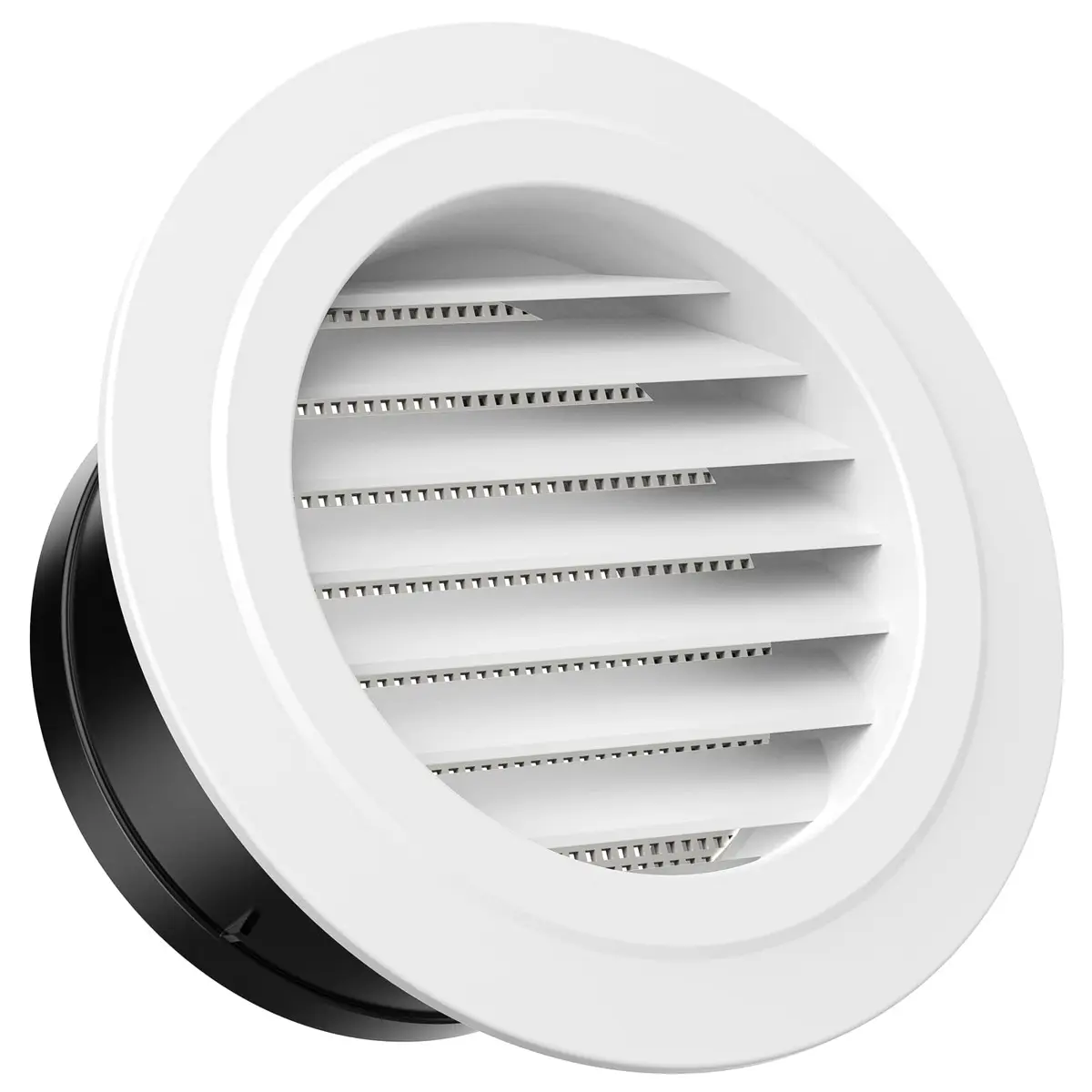 Hon&Guan 6'' Soffit Vent Exhaust Vent 150mm | Weatherproof Air Vent with Fly Screen (70-120 chars) - main product image