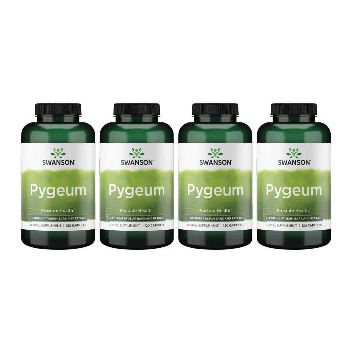 Swanson Pygeum Herbal Supplement for Men 400 mg (480 Capsules Total) | Supports Prostate, Bladder & Urinary Tract Health - main product image