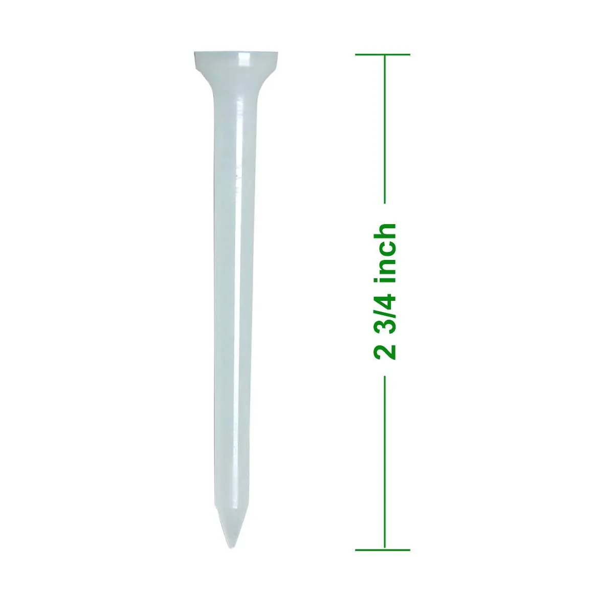 R&L Glow Golf Tees for Night Sports - 2 3/4 inch (7 cm) Pack of 10 | Glows 3 Min After 3 Sec Charge - view 3