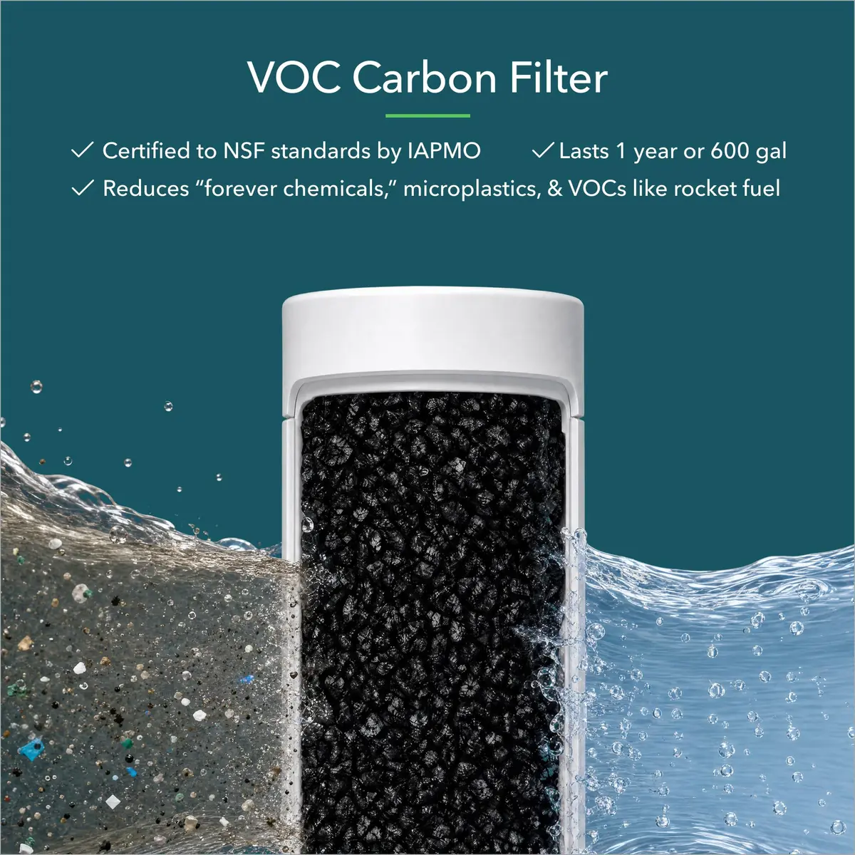 AQUA TRU Water Filter 1 Year Supply | Compatible with Reverse Osmosis Purifiers, 3 Pack - view 7