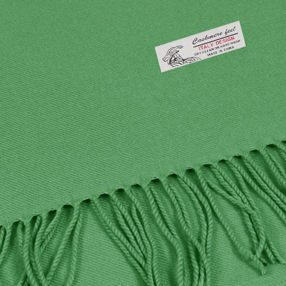 TZ Promise Unisex Winter Scarf Solid Color Cashmere Feel Long Warm | Versatile & Light for All Seasons - view 2