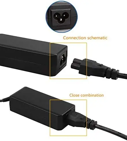 Tekit IEC C14 to C5 Power Cord 1.8m (6ft) | 3-Prong Laptop Power Cable Replacement - view 7