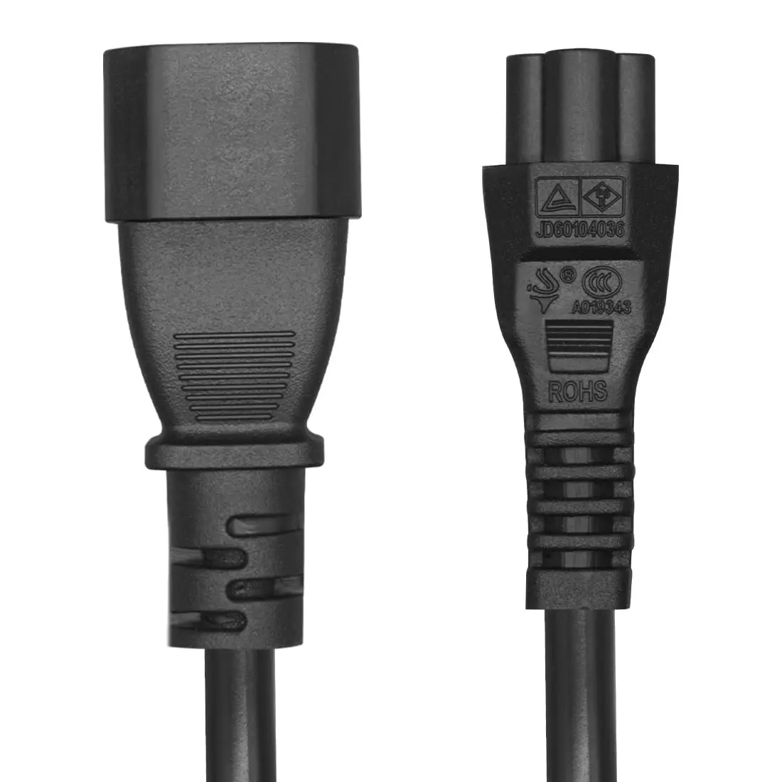 Tekit IEC C14 to C5 Power Cord 1.8m (6ft) | 3-Prong Laptop Power Cable Replacement - view 4