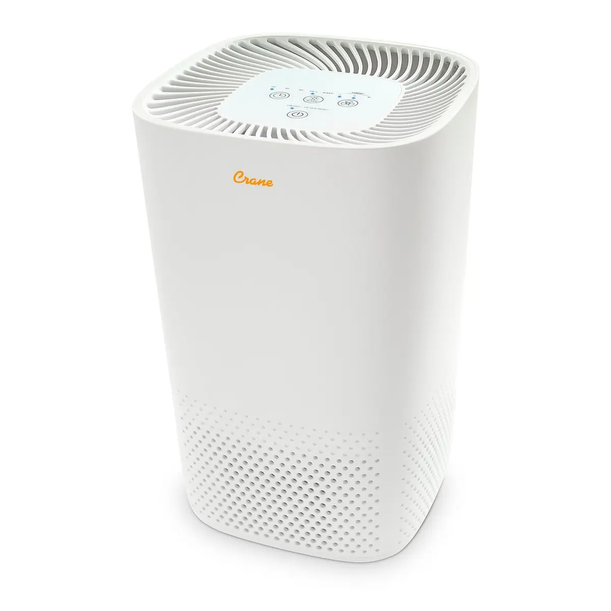 Crane Air Purifier with True HEPA Filter, UV Light, 250 Sq Feet Coverage | Sleep Mode & Timer - main product image