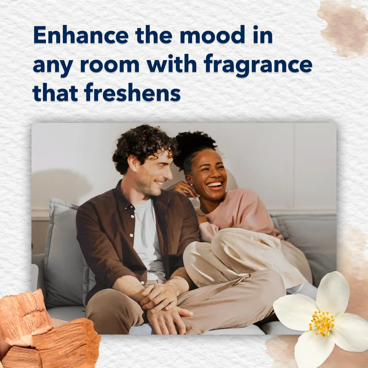 Glade PlugIns Refills Air Freshener, Cashmere Woods Scent, 3.35 Fl Oz Each (5 Count Pack) | Essential Oils for Home & Bathroom - view 3