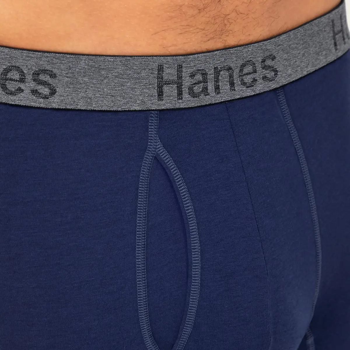 Hanes Mens 3-Pack Comfort Flex Fit Ultra Soft Stretch Boxer Briefs Long Leg, 2.27 kg (5 lb) | Breathable Support for Daily Wear - view 5