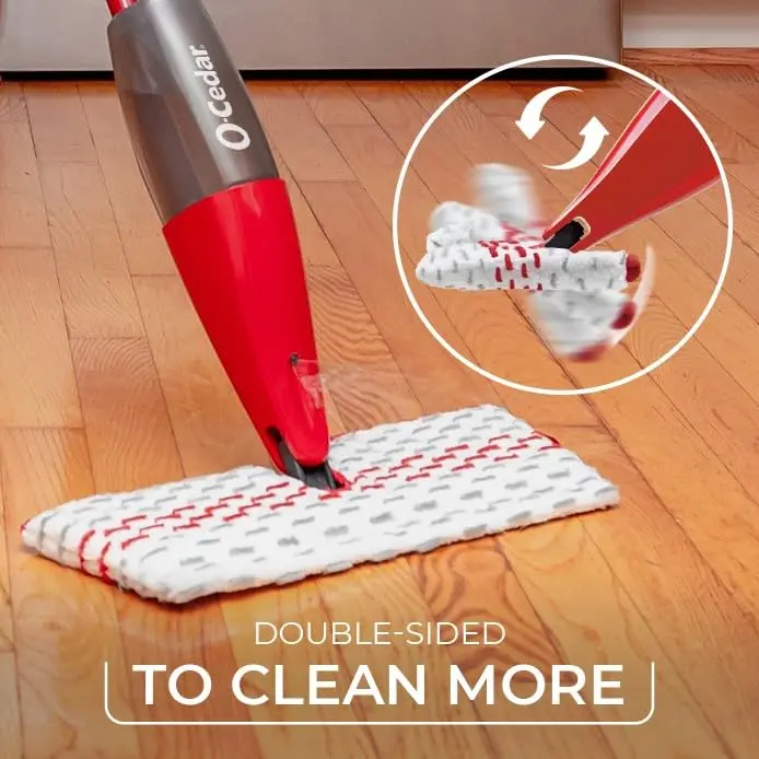 O-Cedar ProMist MAX Microfiber Spray Mop with 1 Extra Refill | Removes 99% of Bacteria with Water - view 4