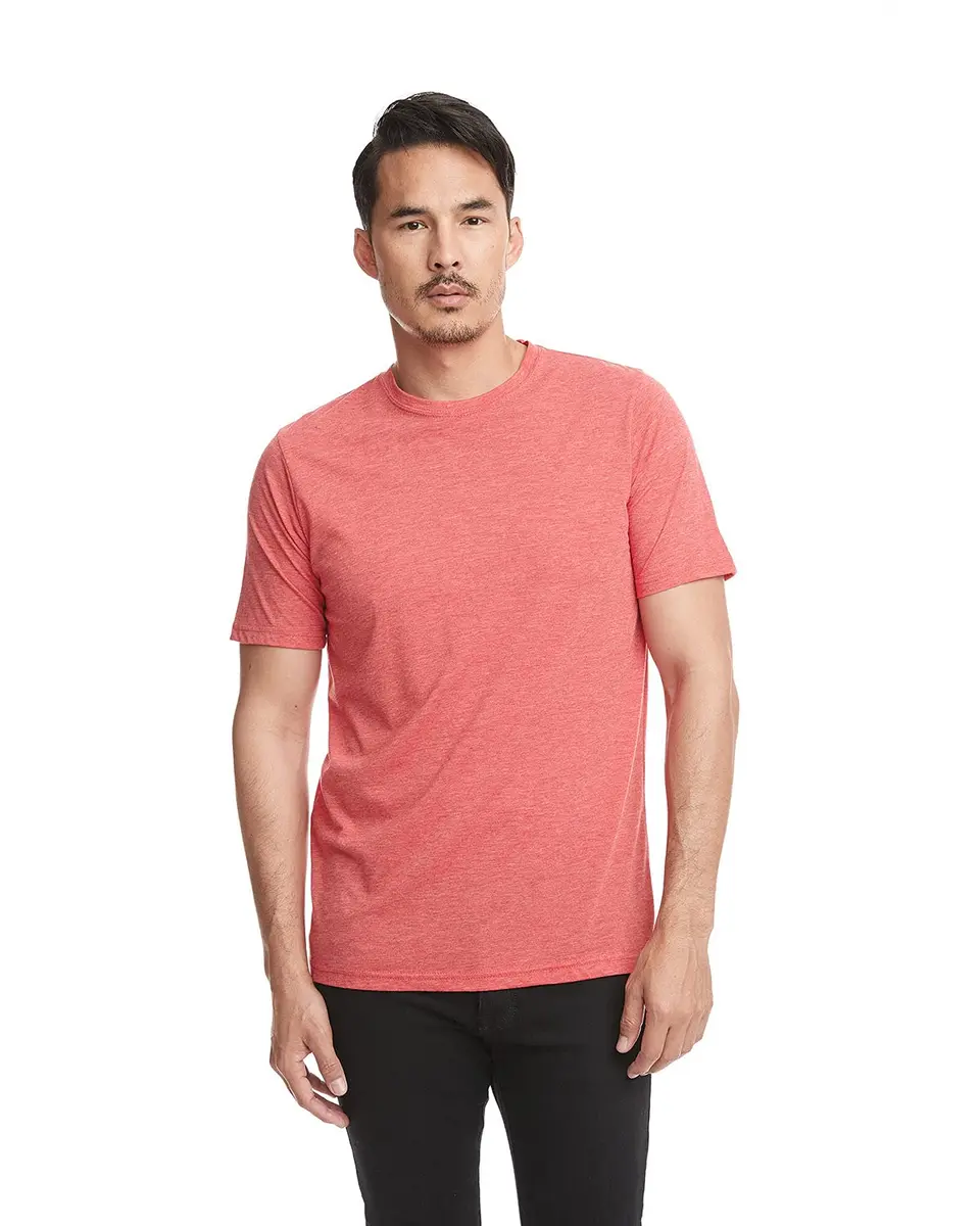 Next Level Apparel Unisex Poly/Cotton Crew XS Red | Classic Short Sleeve T-Shirt - main product image