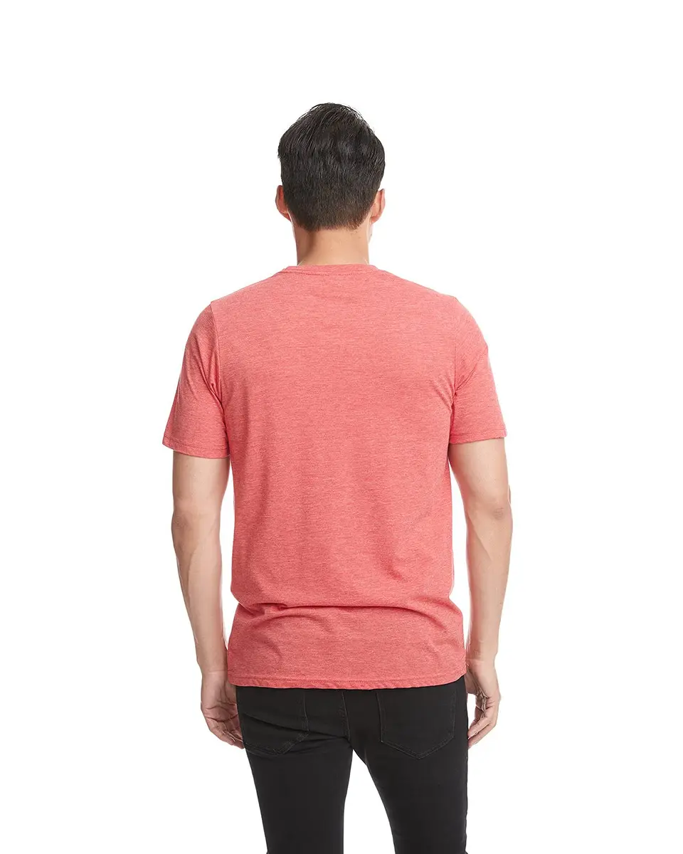 Next Level Apparel Unisex Poly/Cotton Crew XS Red | Classic Short Sleeve T-Shirt - view 2