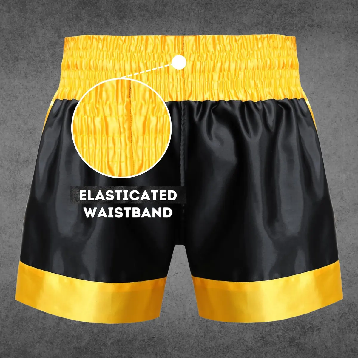 Farabi Sports Muay Thai Shorts Men Women Cage Fighting MMA Kickboxing X-Small | Lightweight, Durable & Comfortable - view 4