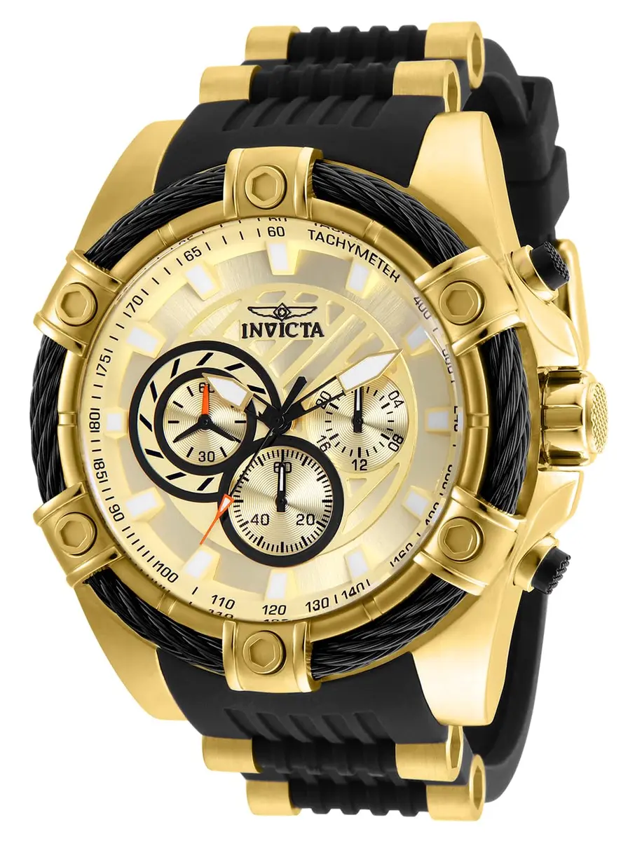 Invicta Men's 25526 Bolt Analog Quartz Watch 52mm | Water-Resistant Sport Style - main product image