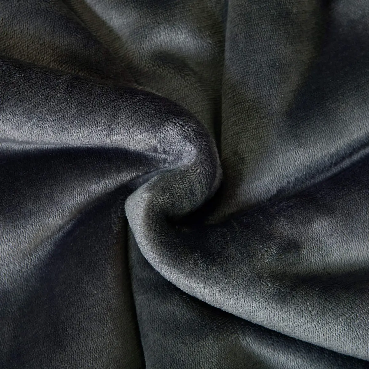 SOCHOW Sherpa Fleece Throw Blanket 60"×80" | Reversible Super Soft Plush in Dark Grey - view 5