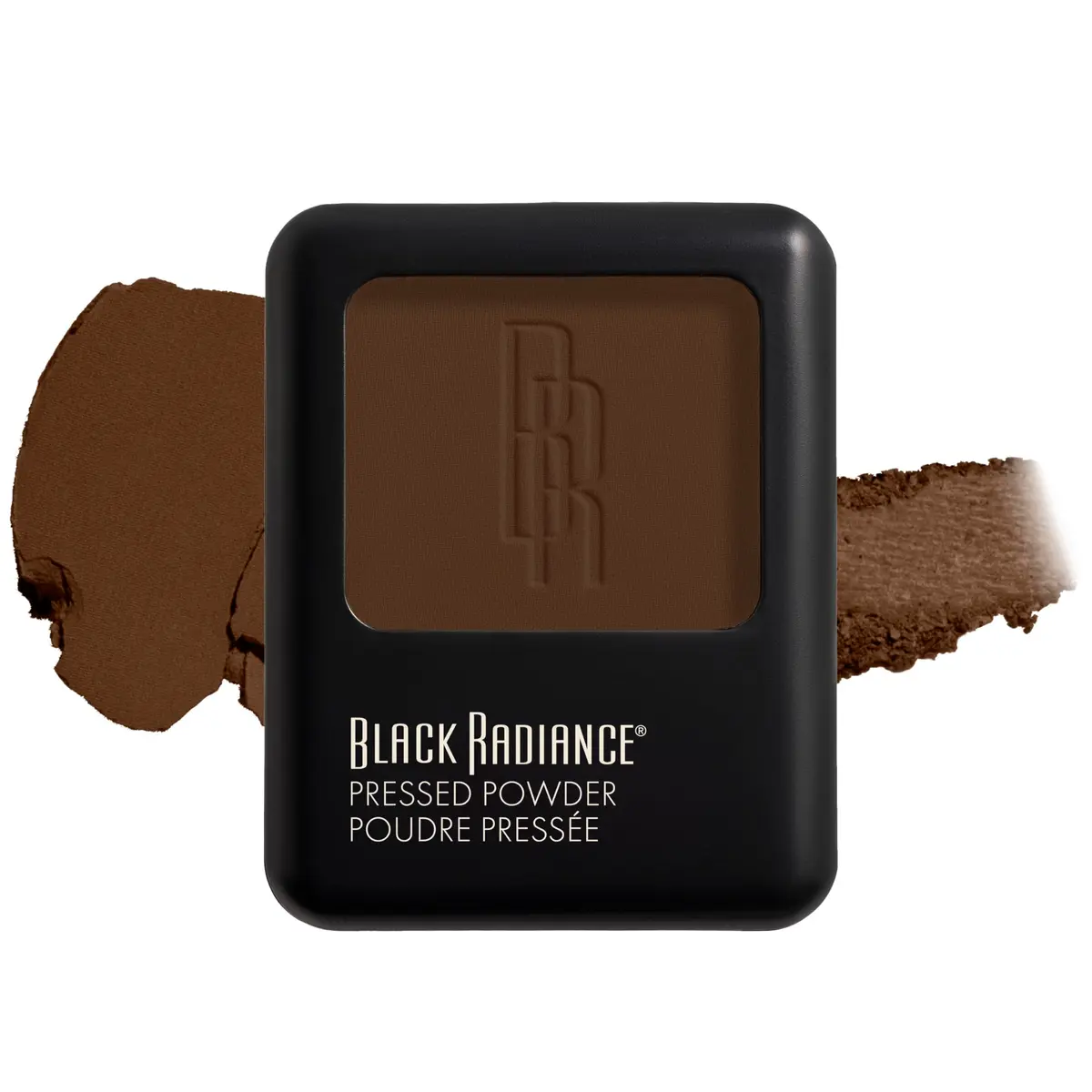 Black Radiance Pressed Powder 0.28oz | Matte Finish for Deep Skin Tones, Oil-Absorbing Compact with Mirror & Sponge - main product image