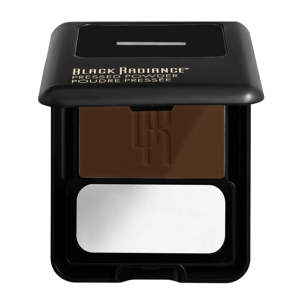 Black Radiance Pressed Powder 0.28oz | Matte Finish for Deep Skin Tones, Oil-Absorbing Compact with Mirror & Sponge - view 2