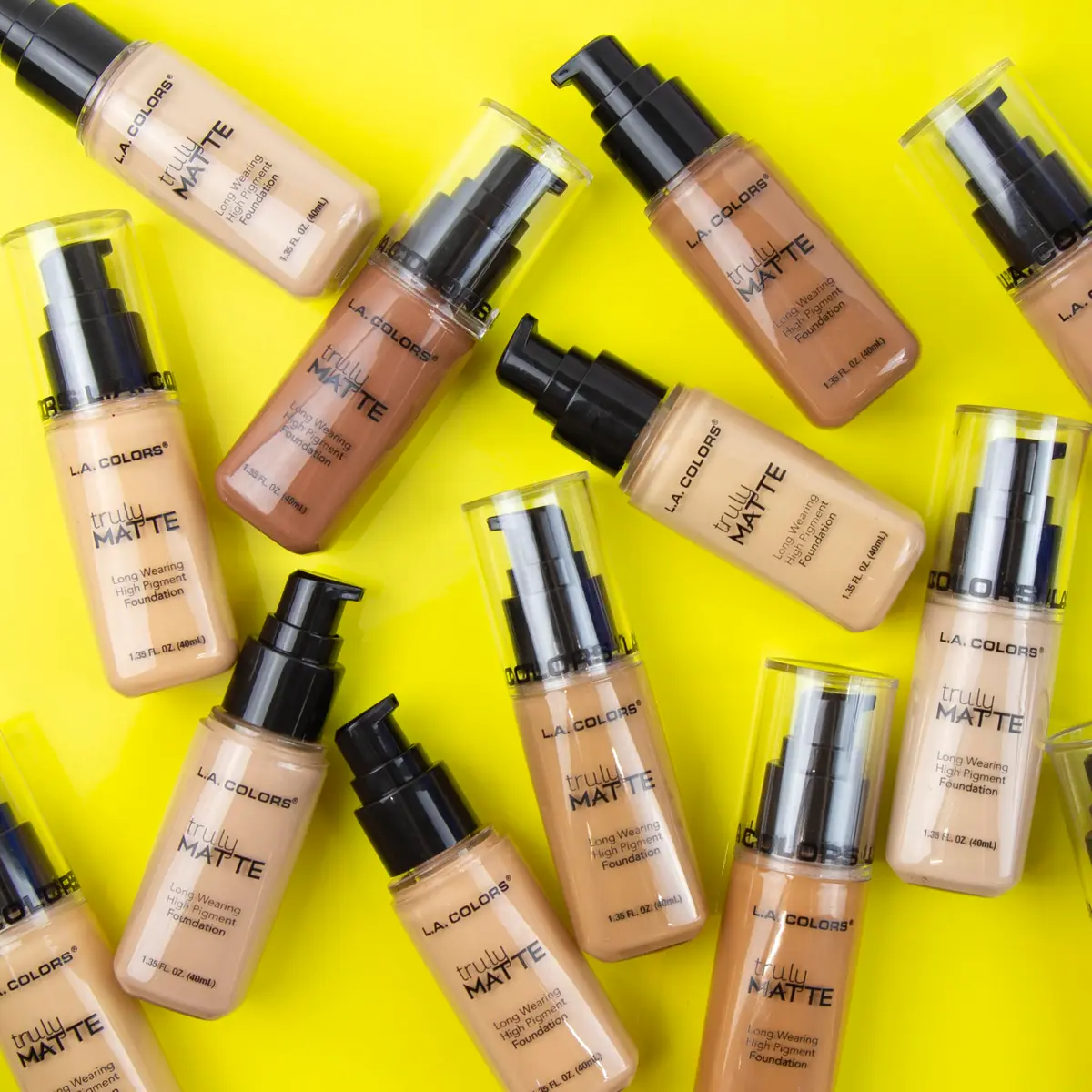 L.A. COLORS Truly Matte Foundation Deep Tan 85ml (2.9 Fl Oz) | Long-Wearing Matte Finish - view 6