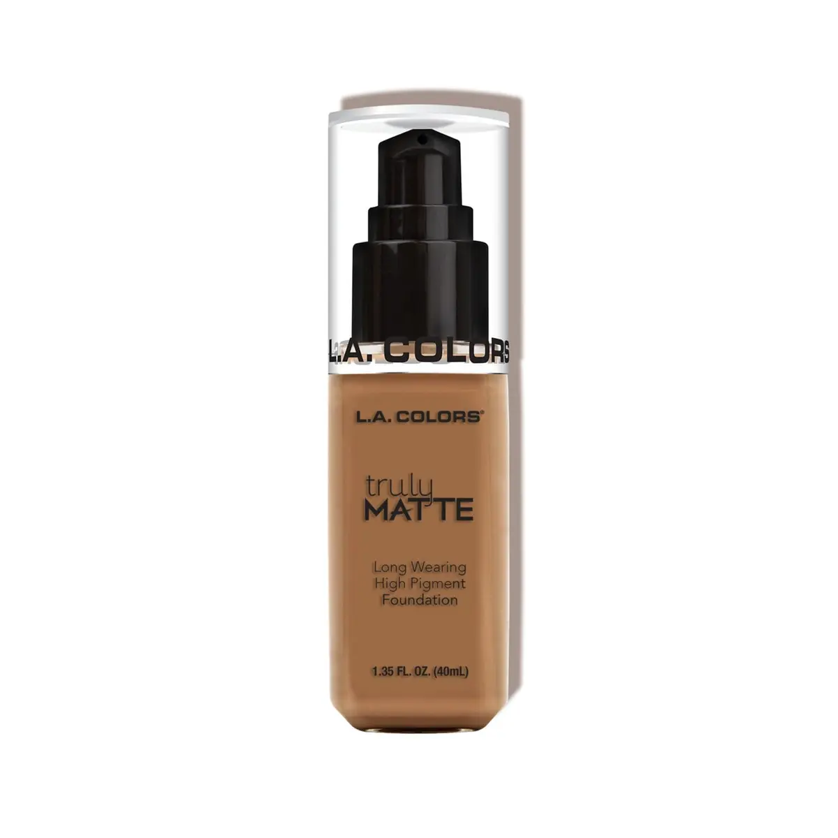 L.A. COLORS Truly Matte Foundation Deep Tan 85ml (2.9 Fl Oz) | Long-Wearing Matte Finish - view 2