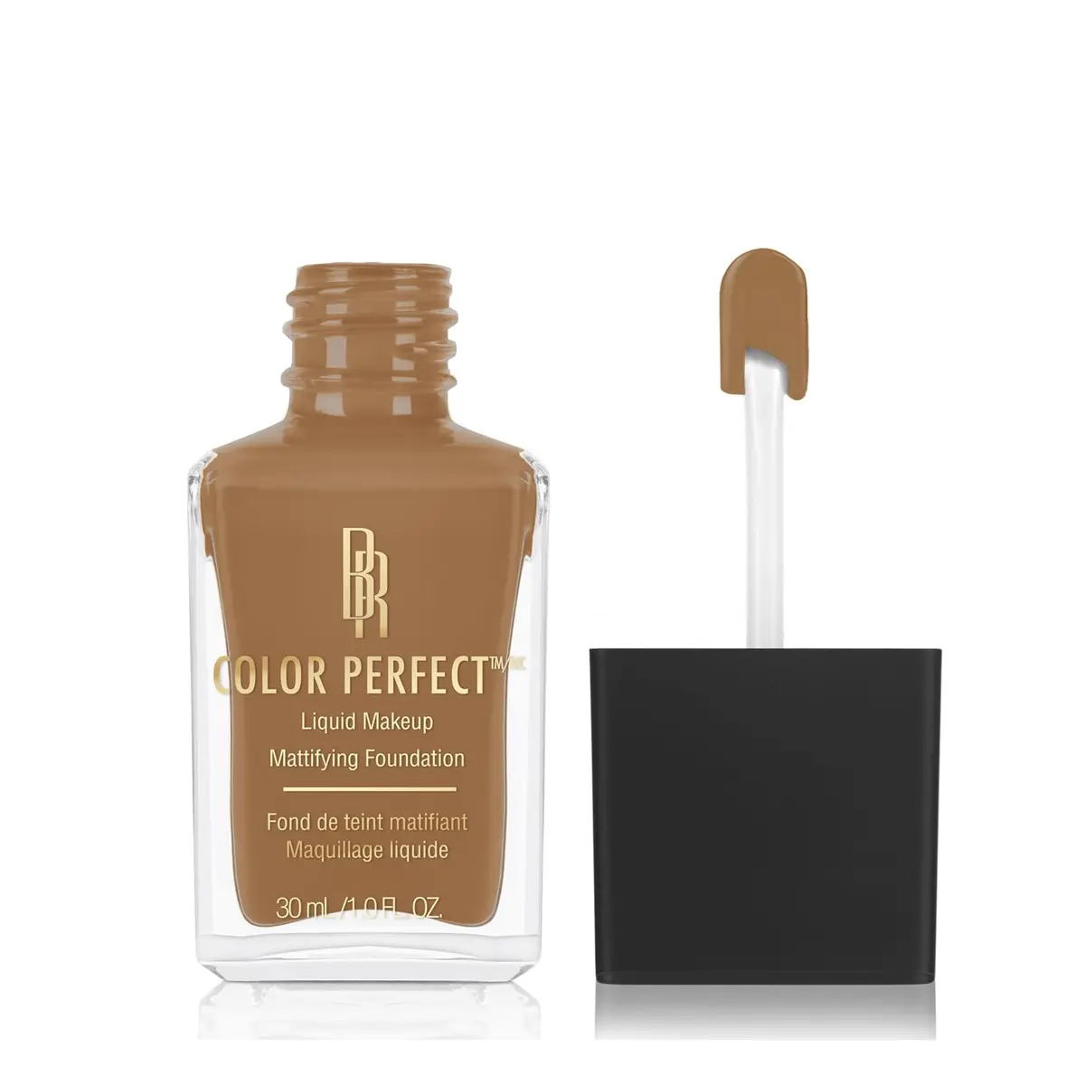 Black Radiance Color Perfect Liquid Make-Up Bisque 1 Fl Oz (29.57 ml) | Full Coverage Foundation for Deeper Skin Tones - view 7