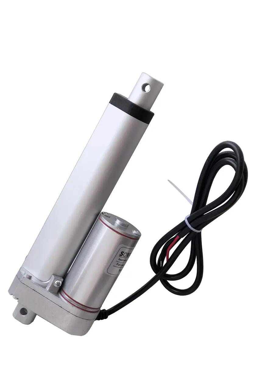 SOViK 12V DC 4 inch Stroke Linear Actuator Heavy Duty 750N 165lbs | IP54 Aluminum Alloy - main product image