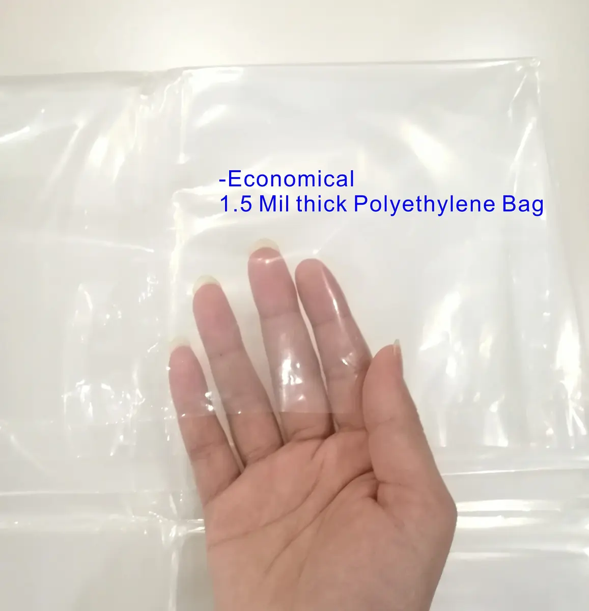 ComfortHome Mattress Bag for Moving and Storage, Twin/Full Size, 2-Pack (Clear) - view 4