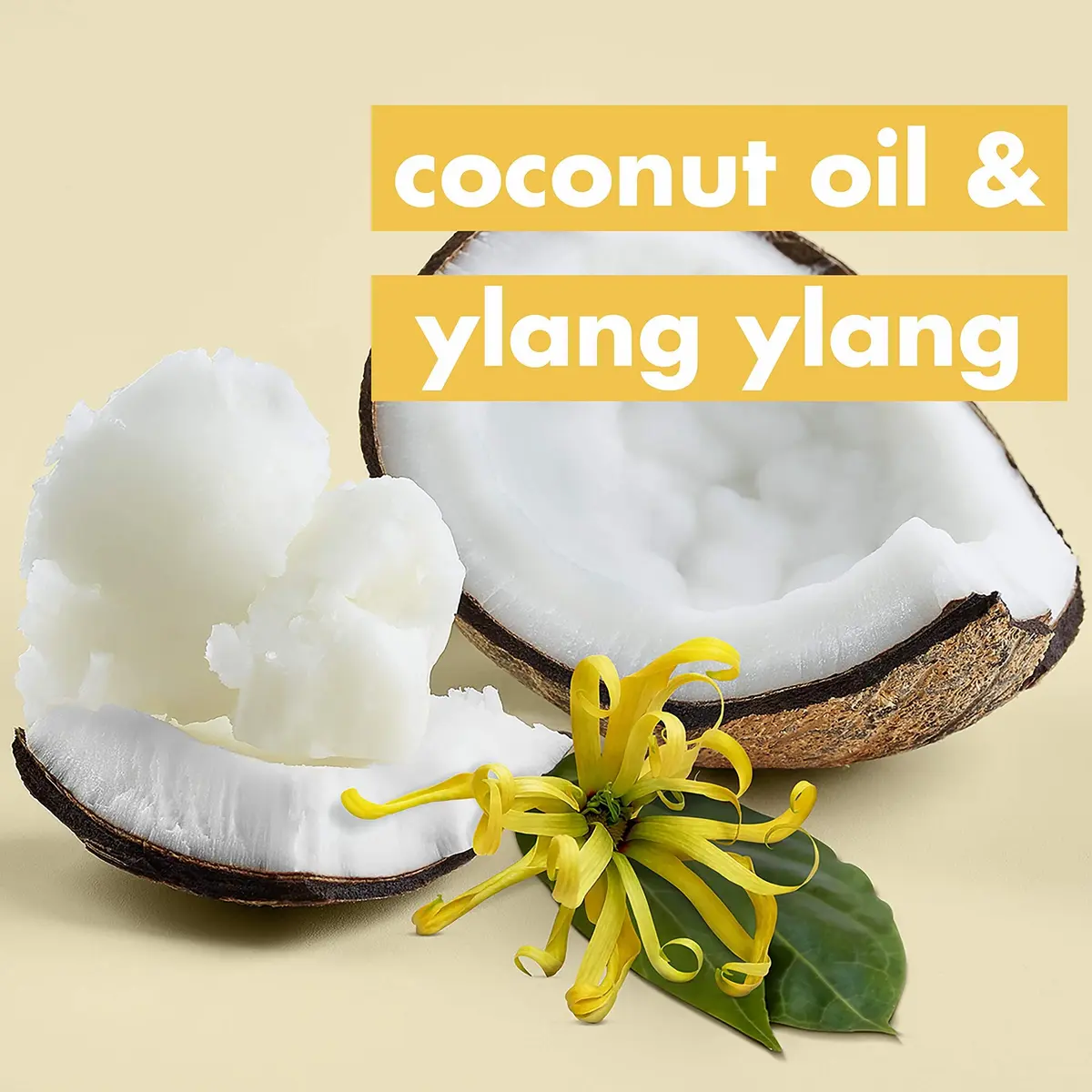 Love Beauty and Planet Coconut Oil & Ylang Hope and Repair Shampoo and Conditioner for Dry & Damaged Hair 13.5 oz each | Vegan, Paraben-Free - view 3