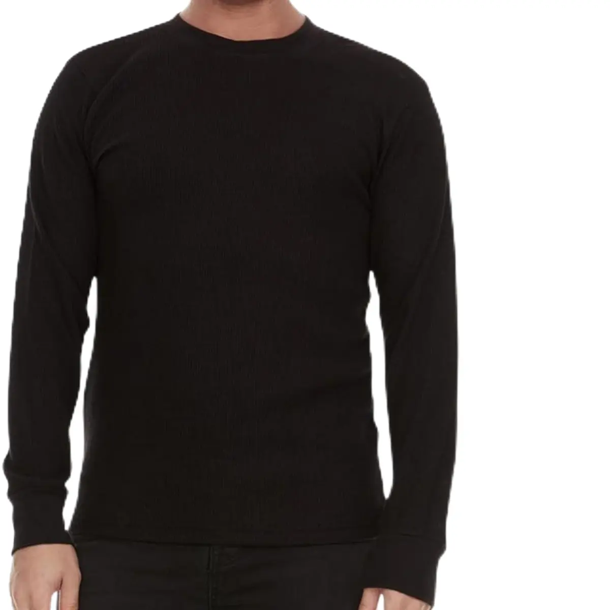 JMR Men’s Thermal Shirt Long Sleeve Heavyweight 100% Cotton Waffle Weave | Warm Breathable Base Layer or Standalone Cold Weather Essential - main product image