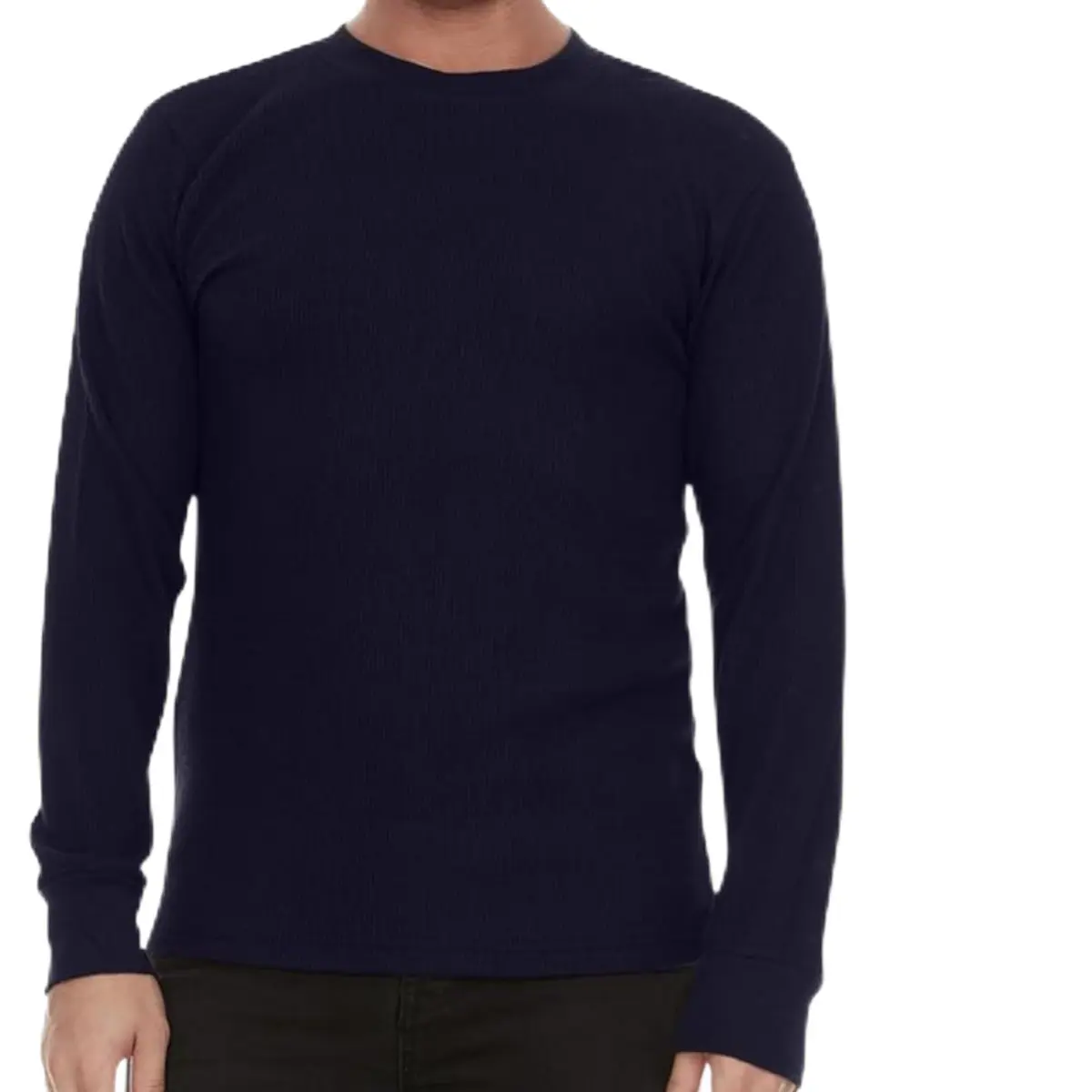 JMR Men’s Thermal Shirt Long Sleeve Heavyweight 100% Cotton Waffle Weave | Warm Breathable Base Layer or Standalone Cold Weather Essential - main product image